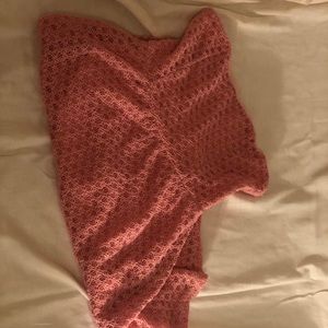 Strapless Lace Pink dress